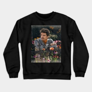 Pedro Pascal on The Fence Crewneck Sweatshirt